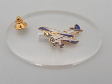 Pin's - Aviation - Biplan -