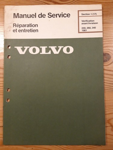 Manuel service volvo - manuel,