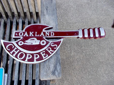 Car Club Plaque Oakland Choppers Battle Axe eBay Motors dragster 3 window coupe