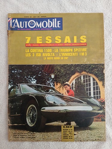 Automobile 220 8 - l'automobile, 8/1964