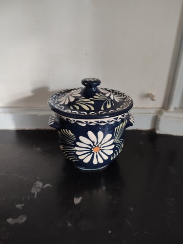 Pot couvert faïence - pot, en