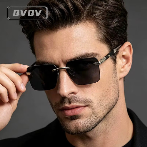 Lunettes soleil carrées sans - lunettes,