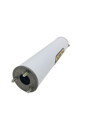 ARROW UNIVERSAL ALUMINUM MUFFLER FOR MOTORCYCLE 50CC NEW ORIGINAL 27271