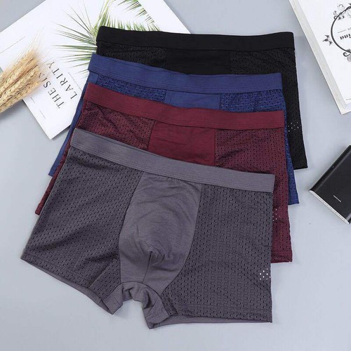 4pc boxers fibre bambou - fibre, de