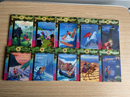 Lot livres cabane - de,