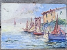 TABLEAU ANCIEN SIGNATURE À