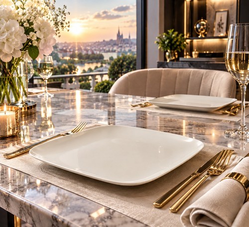 Pau orchid lot assiettes - lot,