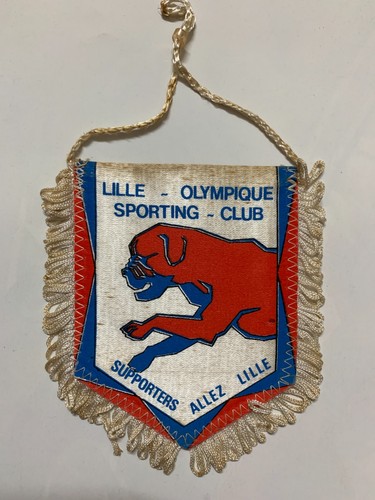 Fanion vintage lille losc - lille,