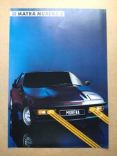 1984 Talbot Murena S brochure