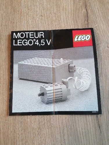 Notice seul lego vintage - lego,