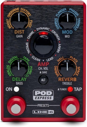 Line pod express - express, guitar