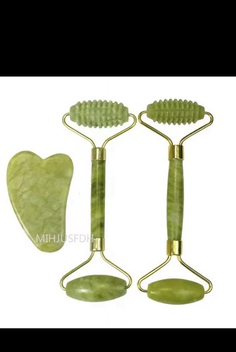 Rouleau massage facial - rouleau, jade