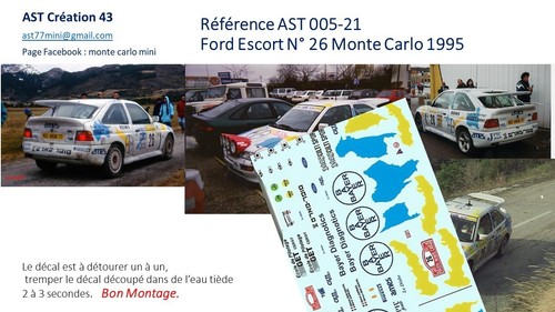 New decal ford escort - 1,