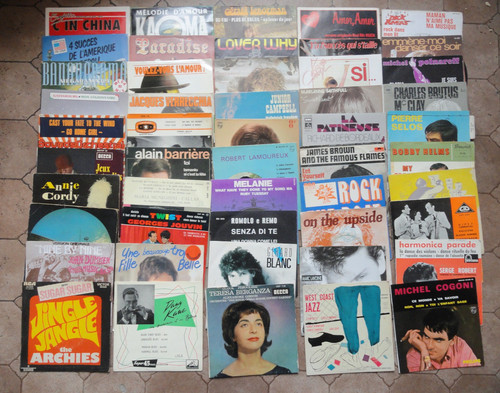 Lot disques vinyles - de,