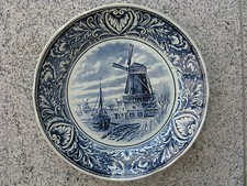 ASSIETTE MURALE FAÏENCE DE