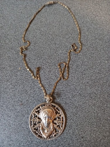 Ancien pendentif collier - ancien,