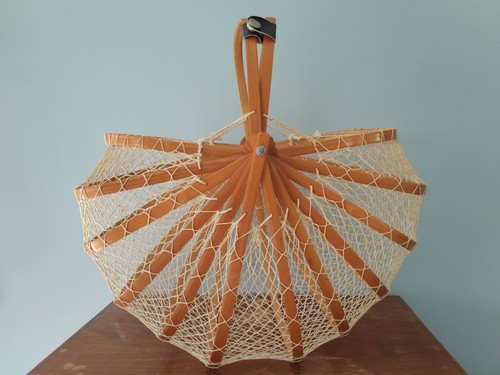 Panier sac bambou vintage - panier/sac ,