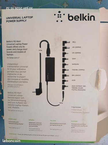 Chargeur universel belkin w - belkin, 90