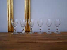 Lot 6 anciens verres à vin