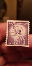 Timbre rare 3 cents U.S.A. Liberty stamp