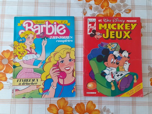 Barbie magazine mickey - barbie, +