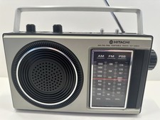 VINTAGE *PRISTINE* 1980's Hitachi KH-1080H AM/FM/PSB 3-Band Portable Radio