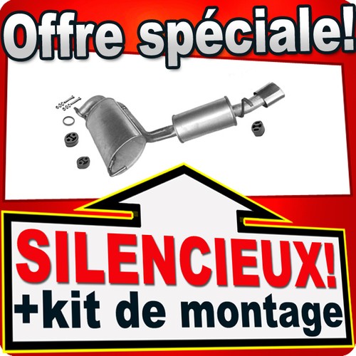 Silencieux arriere pour - silencieux,