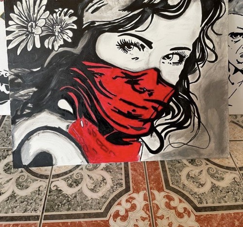 Tableau peinture moderne - tableau,