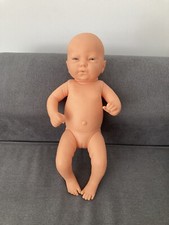 Poupon nouveau né réalise FURGA sexué fille vintage 44 cm