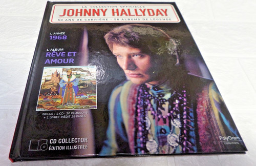 Livre johnny hallyday la - cd,