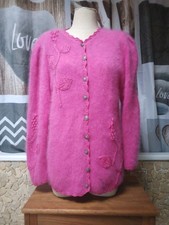 Splendide pull Rose Foncé