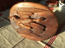 Jolie sculpture sur bois