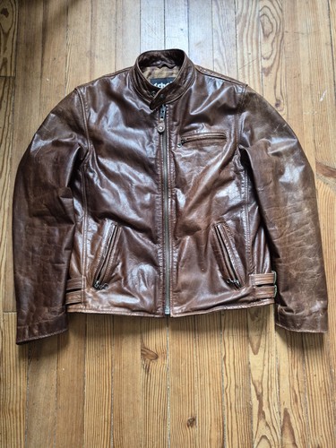 Veste cuir veritable - veste,