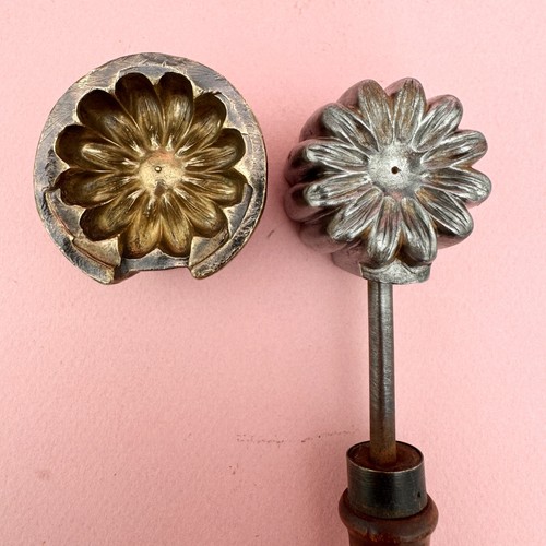 Ancien fer gaufrer moule - fer,