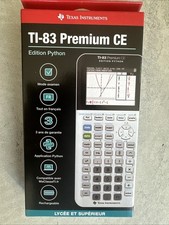 Calculatrice Scientifique Texas Instruments TI-83 Premium CE Edition Python NEUF