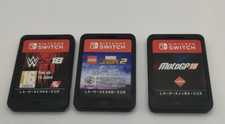 Lot 3 jeux Nintendo Switch WWE