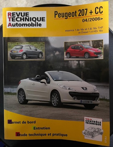 Rta peugeot 207 cc 04 - rta, +