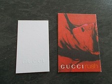 Cartes Gucci et Gucci Rush