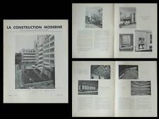 LA CONSTRUCTION MODERNE -