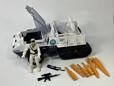 G.I. Joe Snow Cat w Frostbite incomplete wear Vintage 1985