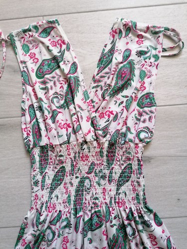 Robe femme longue blanche avec