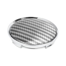 Cache-moyeu 63mm dia chrome