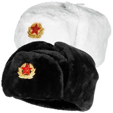 Russe Bonnet en Fourrure Uschanka TP À TTG Chapeau de Chapka Armée D'Hiver