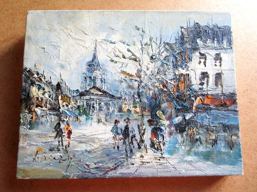 Peinture huile sur toile - /,
