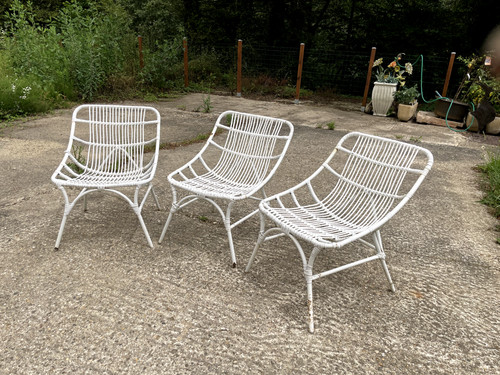 Fauteuils vintage bon - 3,