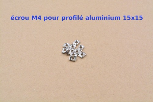 écrou pour profilé - m4,