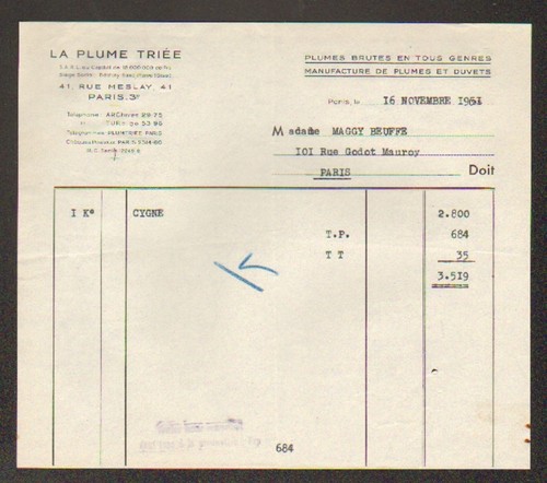 Paris usine plumes - usine,