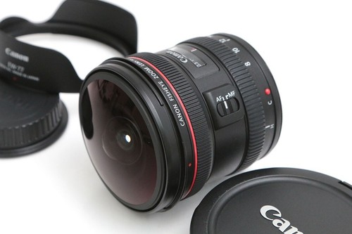 Canon ef8 15mm - f4l, fisheye
