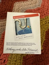 Polaroid Film Pack 600 PLUS  Instant Unopened Vintage Film.