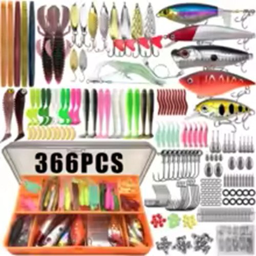 Kit leurres pêche 136 pièces - kit,
